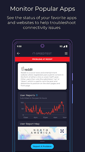 Speedtest by Ookla ekran görüntüsü