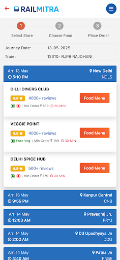 LiveTrain, PNR & Food Delivery ekran görüntüsü