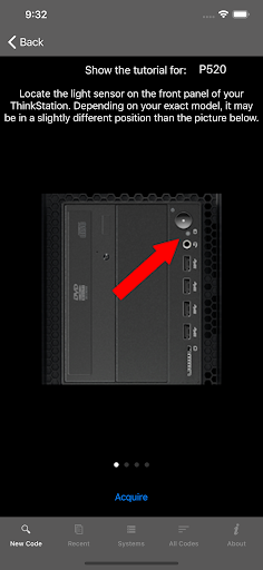 Lenovo PC Diagnostics 2.0 ekran görüntüsü