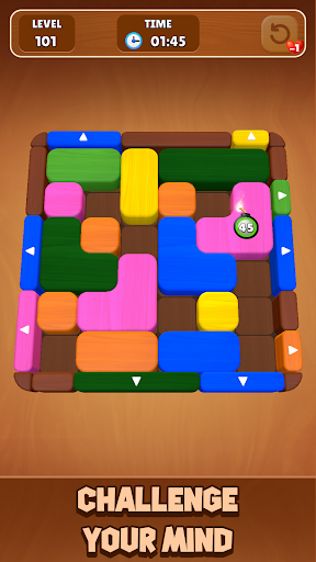 Wood Escape: Color Block ekran görüntüsü
