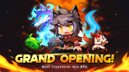 Go Go Wolf! - Boşta RPG ekran görüntüsü