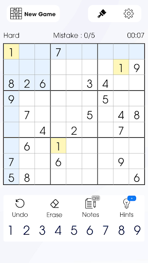 Sudoku: Classic Puzzle Game ekran görüntüsü
