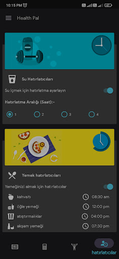 Health Pal - Fitness Müdürü ekran görüntüsü