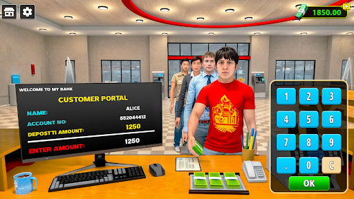 Banker Simulator Idle Bank ekran görüntüsü