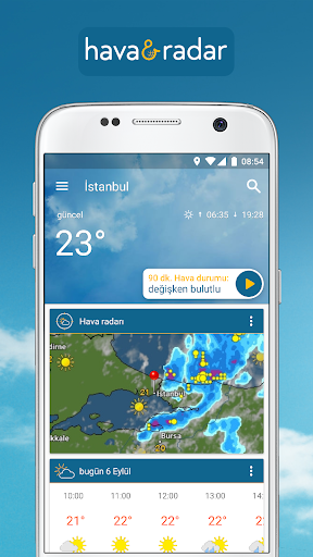 Hava durumu & Radar Pro ekran görüntüsü