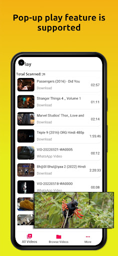 iPlay-All in One Video Player ekran görüntüsü