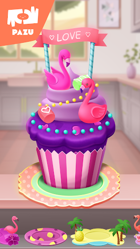 Cupcake maker cooking games ekran görüntüsü