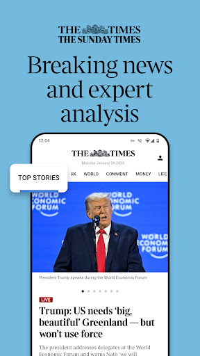 The Times: UK & World News ekran görüntüsü