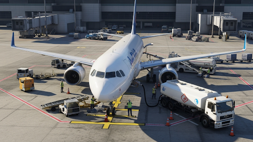 Airplane Pilot Flight Sim Game ekran görüntüsü