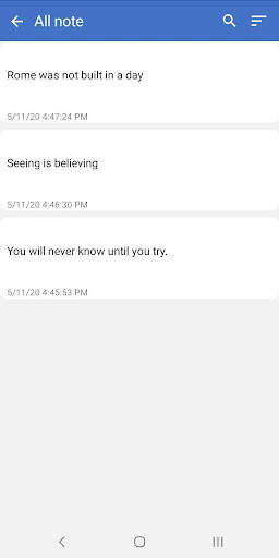 Voice to text ekran görüntüsü