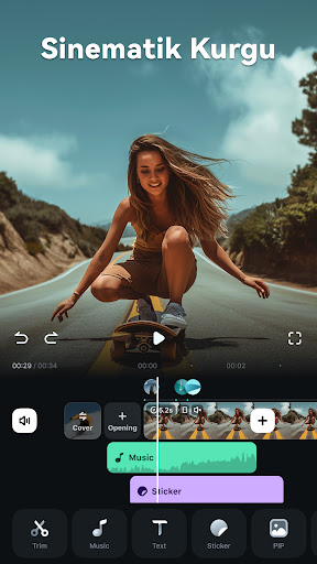 Filmora - video düzenleyici ekran görüntüsü