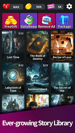 Secret Bookshelf : FTD ekran görüntüsü