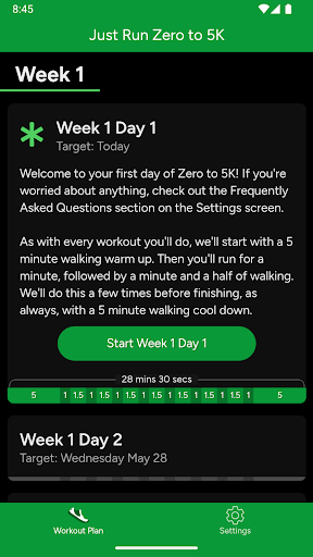 Just Run: Zero to 5K (and 10K) ekran görüntüsü