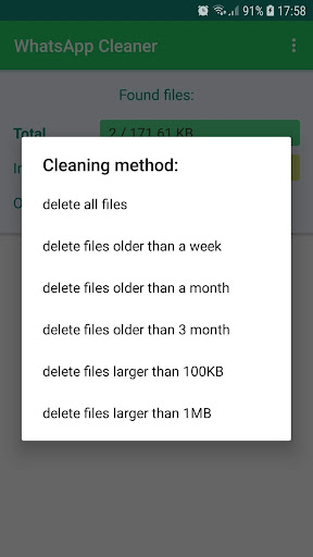 Cleaner for WhatsApp ekran görüntüsü