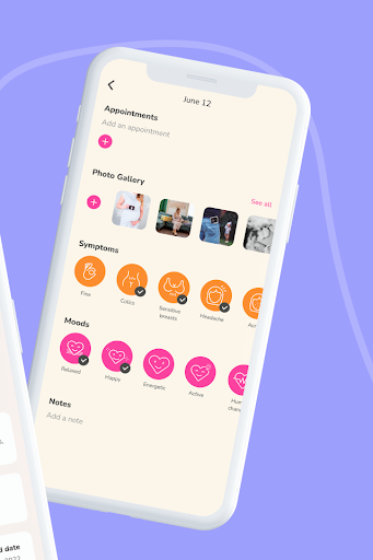 Pregnancy Tracker App - EMA ekran görüntüsü