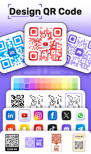 QR Code Generator & Scanner ekran görüntüsü