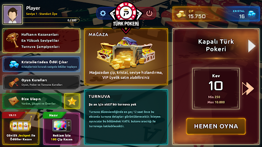 Türk Pokeri ekran görüntüsü