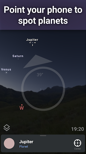 Stellarium Mobile - Star Map ekran görüntüsü