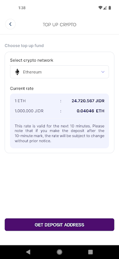 J-Wallet ekran görüntüsü