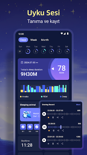 SleepTracker: Record & Improve ekran görüntüsü