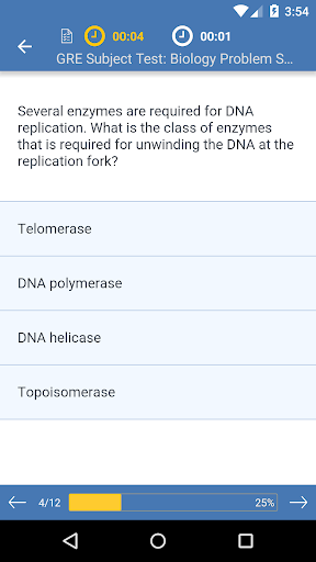 GRE Biology Practice & Prep ekran görüntüsü