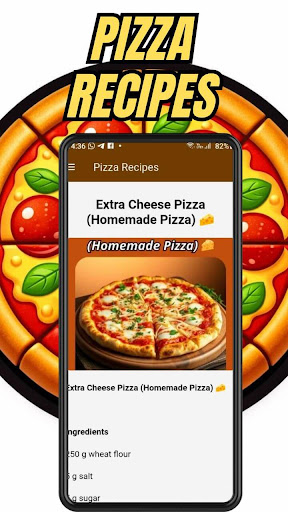 Pizza Recipes ekran görüntüsü