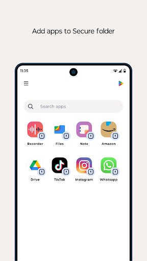 Secure folder ekran görüntüsü