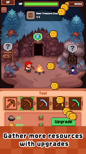 Little Miner : Idle Tycoon ekran görüntüsü