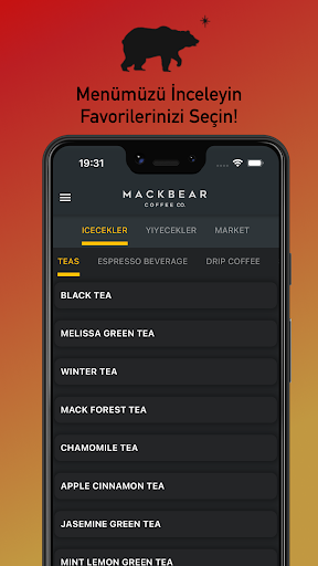 Mackbear Coffee ekran görüntüsü