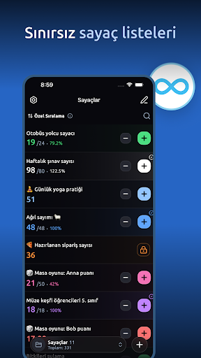 Sayaç: Tally Counter&Score ekran görüntüsü