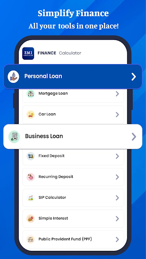 Loan, Finance & EMI Calculator ekran görüntüsü