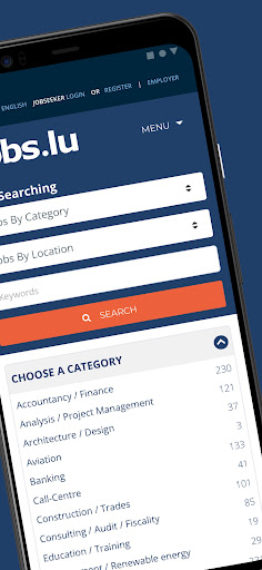 jobs.lu - Job Finder App ekran görüntüsü
