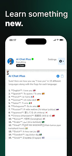 AI Chat App - AI Chat bot ekran görüntüsü
