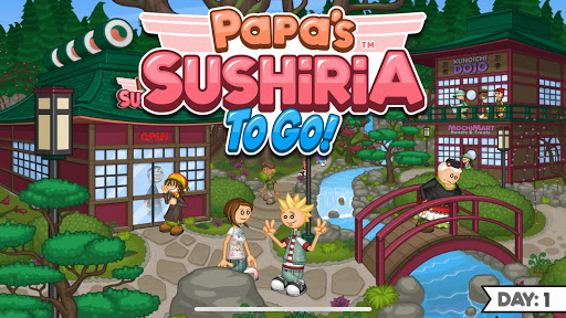 Papa's Sushiria To Go! ekran görüntüsü