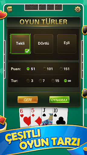 Pişti ekran görüntüsü