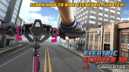 Electric Scooter 3D Simulator ekran görüntüsü