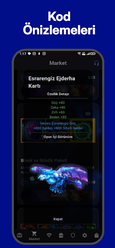 Legend Online: Kod Merkezi ekran görüntüsü