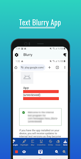Blurry - Text Privacy ekran görüntüsü