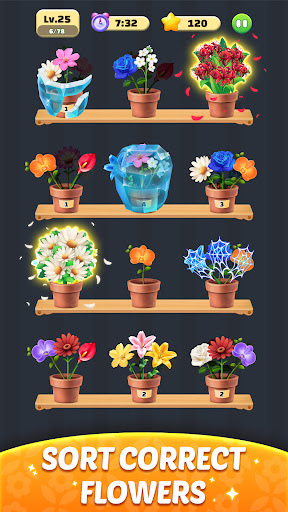 Petalia: Flower Merge Game ekran görüntüsü