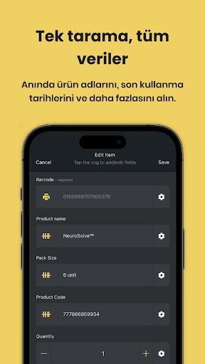 Barkod Tarayıcı - Orca Scan ekran görüntüsü