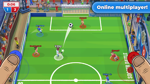 Futbol oyunu: Soccer Battle ekran görüntüsü