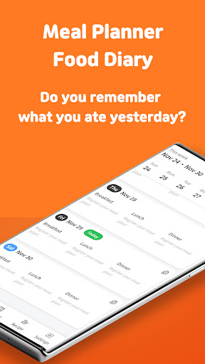MealLog - Meal Planner ekran görüntüsü