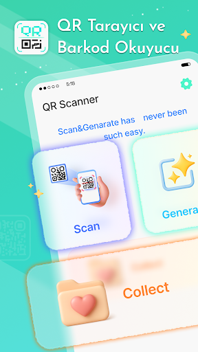 QR Tarayıcı ve Barkod Okuyucu ekran görüntüsü
