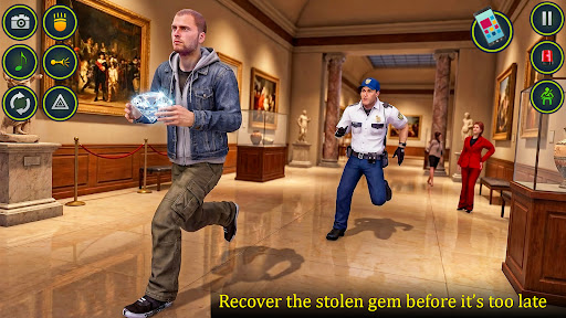 Police Cop Game Car Chase 3D ekran görüntüsü