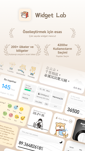 Widget Lab: Widget Koleksiyonu ekran görüntüsü