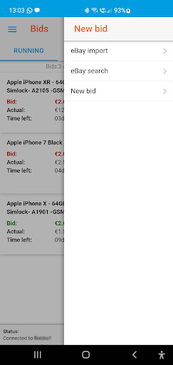eBay için Bietomat Sniper ekran görüntüsü