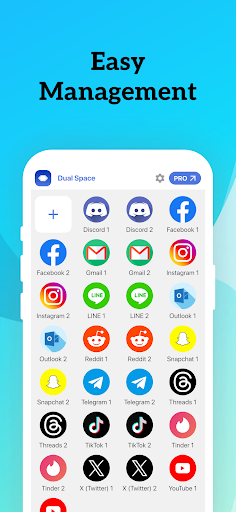 Clone Space: Multiple Accounts ekran görüntüsü