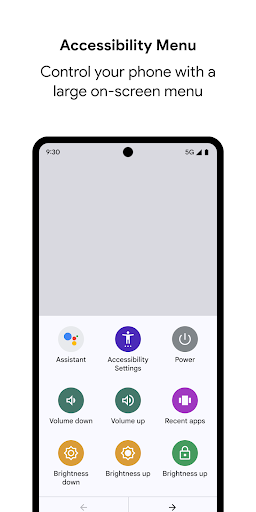 Android Erişilebilirlik Seti ekran görüntüsü