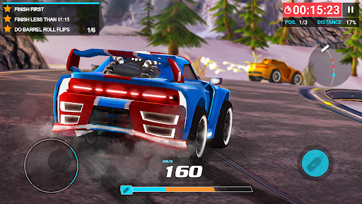 Max Speed: 3D Stunt Race ekran görüntüsü