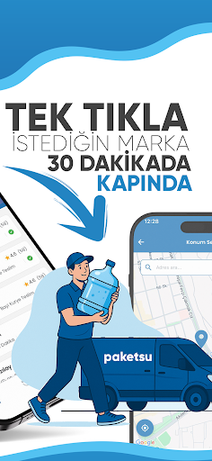 Paket Su - Sipariş ekran görüntüsü